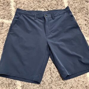 14th & Union Dark Blue Flat Front Shorts
